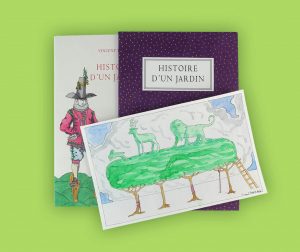 « Histoire d’un jardin » Textes et dessins de Vincent Puente. Tirage de tête. Dessin 1 Prix : 240 €